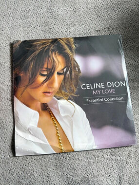 Celine Dion My Love: Essential Collection Vinyl Records Purple Black Size One